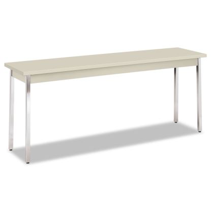 Utility Table, Rectangular, 72w x 18d x 29h, Light Gray1