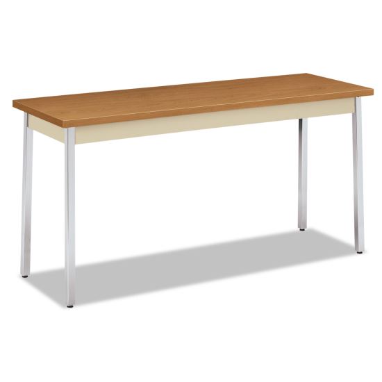 Utility Table, Rectangular, 60w x 20d x 29h, Harvest/Putty1