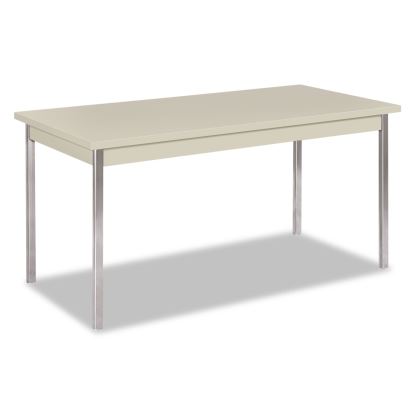 Utility Table, Rectangular, 60w x 30d x 29h, Light Gray1