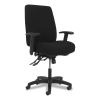 Network High-Back Chair, Supports Up to 250 lb, 18.3" to 22.8" Seat Height, Black1