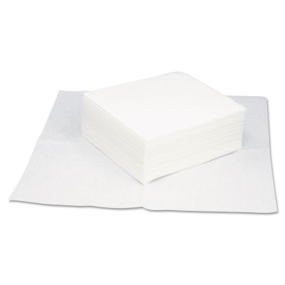 TASKBrand Grease and Oil Wipers, Quarterfold, 12 x 13.25, White, 50/Pack, 16 Packs/Carton1