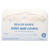 Health Gards Toilet Seat Covers, 14.25 x 16.5, White, 250 Covers/Pack, 20 Packs/Carton2