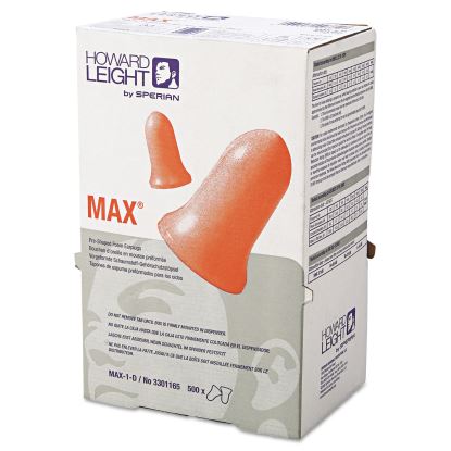 MAX-1 D Single-Use Earplugs, Cordless, 33NRR, Coral, LS 500 Refill1