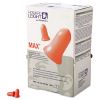 MAX-1 D Single-Use Earplugs, Cordless, 33NRR, Coral, LS 500 Refill2