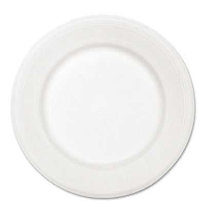 Paper Dinnerware, Plate, 10.5" dia, White, 500/Carton1