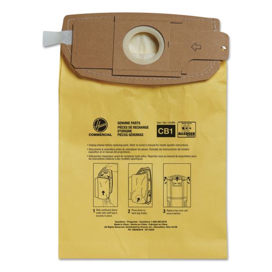Disposable Vacuum Bags, Allergen C1, 10/Pack1