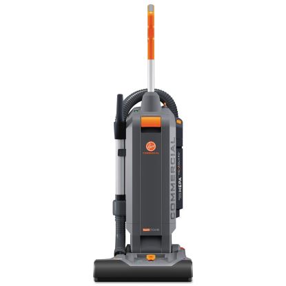 HushTone Vacuum Cleaner with Intellibelt, 15" Cleaning Path, Gray/Orange1