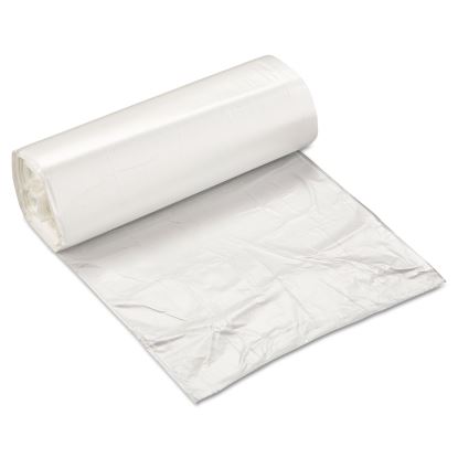 High-Density Commercial Can Liners, 10 gal, 5 microns, 24" x 24", Natural, 1,000/Carton1