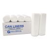 High-Density Interleaved Commercial Can Liners, 33 gal, 11 microns, 33" x 40", Black, 500/Carton2