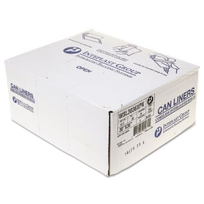 Low-Density Commercial Can Liners, 30 gal, 0.9 mil, 30" x 36", Black, 200/Carton1