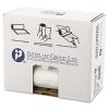 Low-Density Commercial Can Liners, 45 gal, 0.8 mil, 40" x 46", White, 100/Carton2