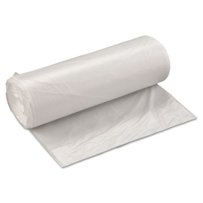 High-Density Commercial Can Liners Value Pack, 60 gal, 19 microns, 38" x 58", Clear, 150/Carton1