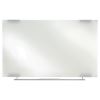 Clarity Glass Dry Erase Board with Aluminum Trim, Frameless, 60 x 361