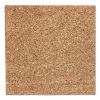 iDesign Frameless Cork Bulletin Board, 18 x 18, Natural1