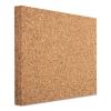 iDesign Frameless Cork Bulletin Board, 18 x 18, Natural2