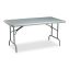 IndestrucTable Industrial Folding Table, Rectangular Top, 1,200 lb Capacity, 60 x 30 x 29, Charcoal1
