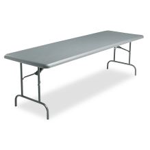 IndestrucTable Industrial Folding Table, Rectangular Top, 1,200 lb Capacity, 96 x 30 x 29, Charcoal1