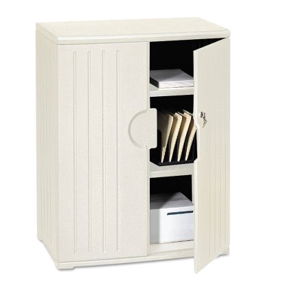 Rough n Ready Storage Cabinet, Two-Shelf, 36 x 22 x 46, Platinum1
