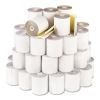 Impact Printing Carbonless Paper Rolls, 0.69" Core, 3.25" x 80 ft, White/Canary, 60/Carton2