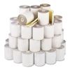 Impact Printing Carbonless Paper Rolls, 3" x 90 ft, White/Canary, 50/Carton2