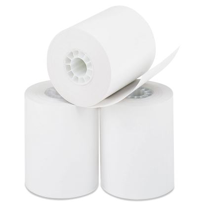 Direct Thermal Printing Paper Rolls, 0.45" Core, 2.25" x 85 ft, White, 50/Carton1
