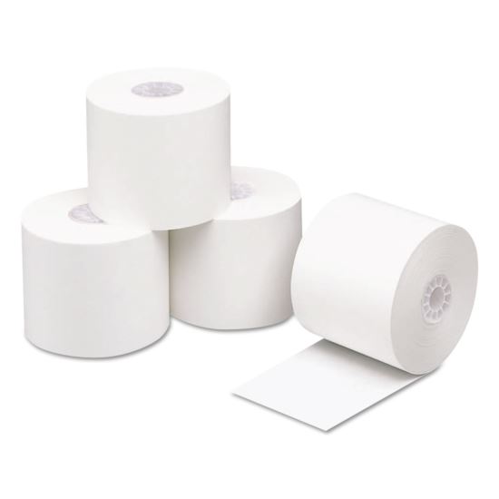 Direct Thermal Printing Paper, 2.3mil, 0.45" Core, 2.25" x 200 ft, White, 50/Carton1