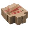 Corrugated Cardboard Coin Storage with Denomination Printed On Side, 8.5 x 4.38 x 3.63, Red2