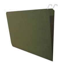 Hanging File Folders with Innovative Top Rail, Legal Size, 1/4-Cut Tabs, Standard Green, 20/Pack1