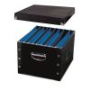 File Box, Letter/Legal Files, 16.25" x 9.75" x 13.25", Black2