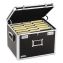 Locking File Chest with  Adjustable File Rails, Letter/Legal Files, 17.5" x 14" x 12.5", Black1