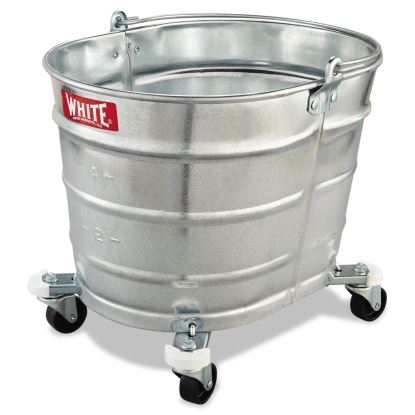 Metal Mop Bucket, 26 qt, Steel1