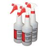 Spray Alert System, 24 oz, Natural with Red/White Sprayer, 3/Pack, 32 Packs/Carton1