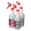 Spray Alert System, 24 oz, Natural with Red/White Sprayer, 3/Pack, 32 Packs/Carton1
