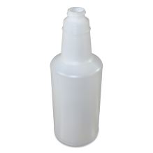 Plastic Bottles with Graduations, 32 oz, Clear, 12/Carton1