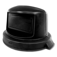 Domed Gator Lids, for 44 gal, Domed Lid, 27" Diameter, Black1