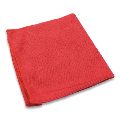 Lightweight Microfiber Cloths, 16 x 16, Red, 240/Carton1
