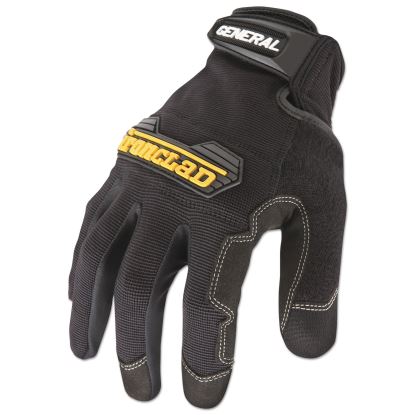 General Utility Spandex Gloves, Black, Large, Pair1
