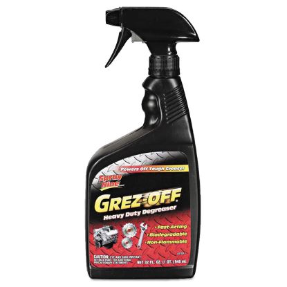 Grez-off Heavy-Duty Degreaser, 32 oz Spray Bottle, 12/Carton1