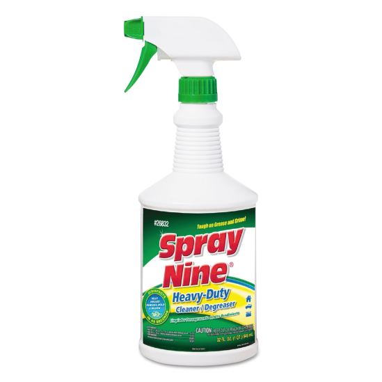 Heavy Duty Cleaner/Degreaser/Disinfectant, Citrus Scent, 32 oz, Trigger Spray Bottle, 12/Carton1