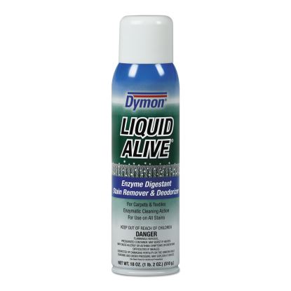 LIQUID ALIVE Carpet Cleaner/Deodorizer, 20 oz Aerosol Spray, 12/Carton1