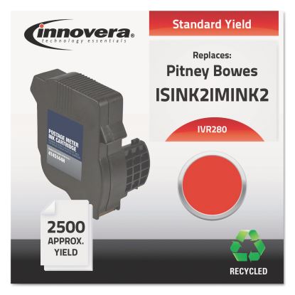 Remanufactured Red Postage Meter Ink, Replacement for IM-280 (ISINK2IMINK2), 2,500 Page-Yield1