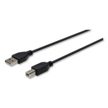 USB Cable, 10 ft, Black1