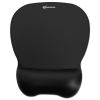 Gel Mouse Pad with Wrist Rest, 9.62 x 8.25, Black2