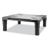 Single Level Monitor Riser, 13.13" x 13.5" x 4", Black1