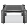 Large Monitor Stand with Cable Management, 12.99" x 17.1" x 6.6", Black, Supports 22 lbs2