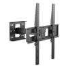 Full-Motion TV Wall Mount for Monitors 32" to 55", 17.1w x 9.8d x 16.9h2