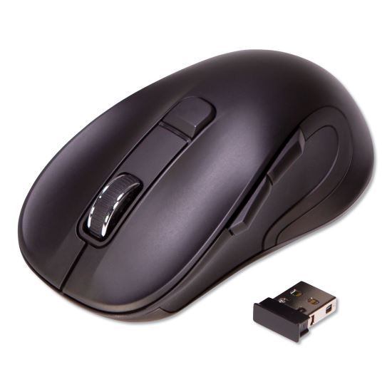 Hyper-Fast Scrolling Mouse, 2.4 GHz Frequency/26 ft Wireless Range, Right Hand Use, Black1