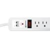 Surge Protector, 7 Outlets, 4 ft Cord, 1080 Joules, White2