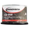 CD-RW Rewritable Disc, 700 MB/80 min, 12x, Spindle, Silver, 50/Pack2