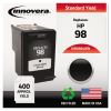 Remanufactured Black High-Yield Ink, Replacement for 98 (C9364A), 400 Page-Yield2